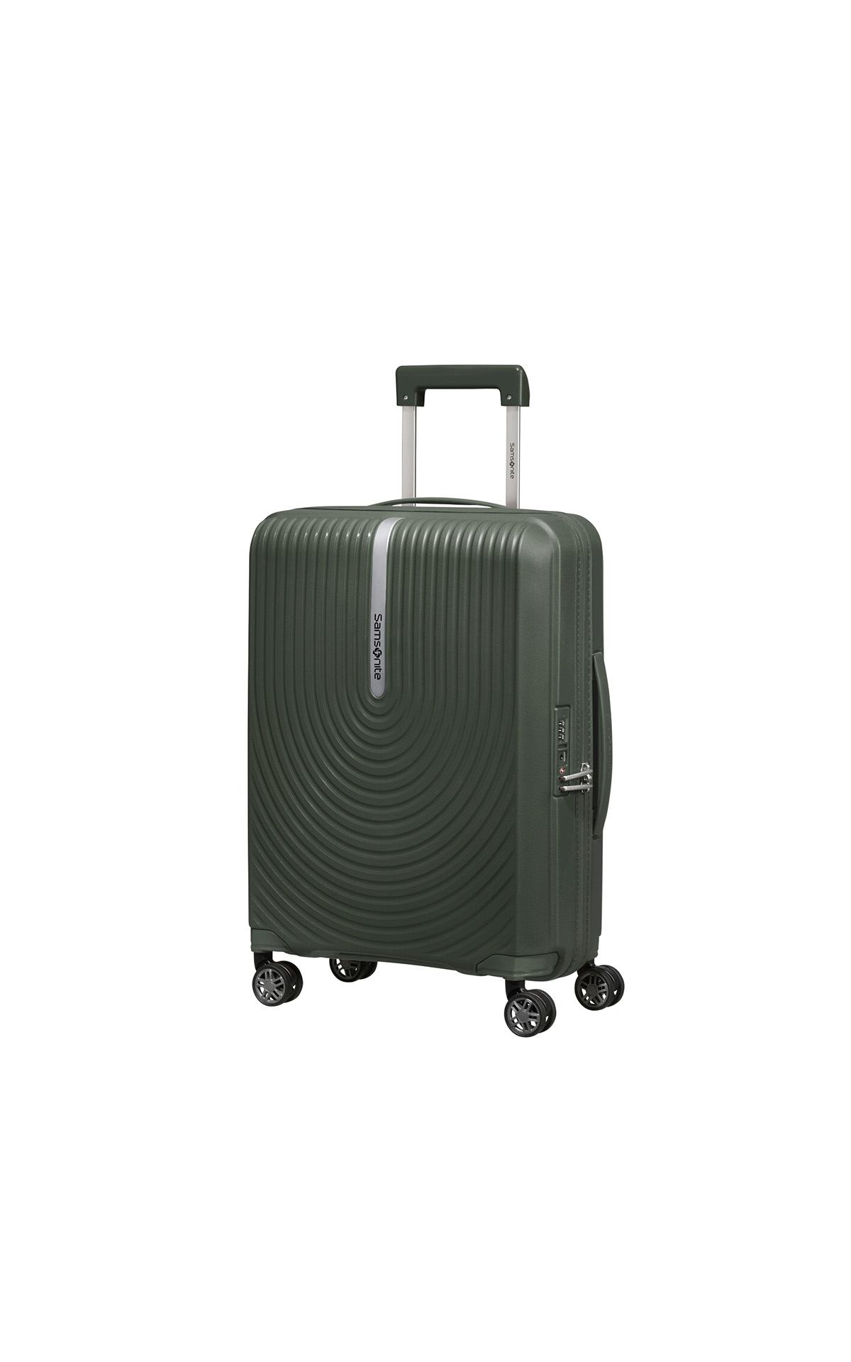 Samsonite green suitcase 
