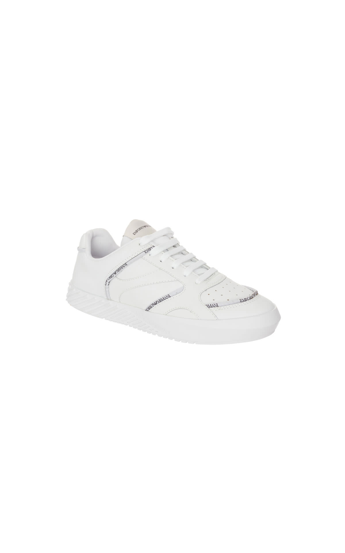 Armani White sneaker from Bicester Village