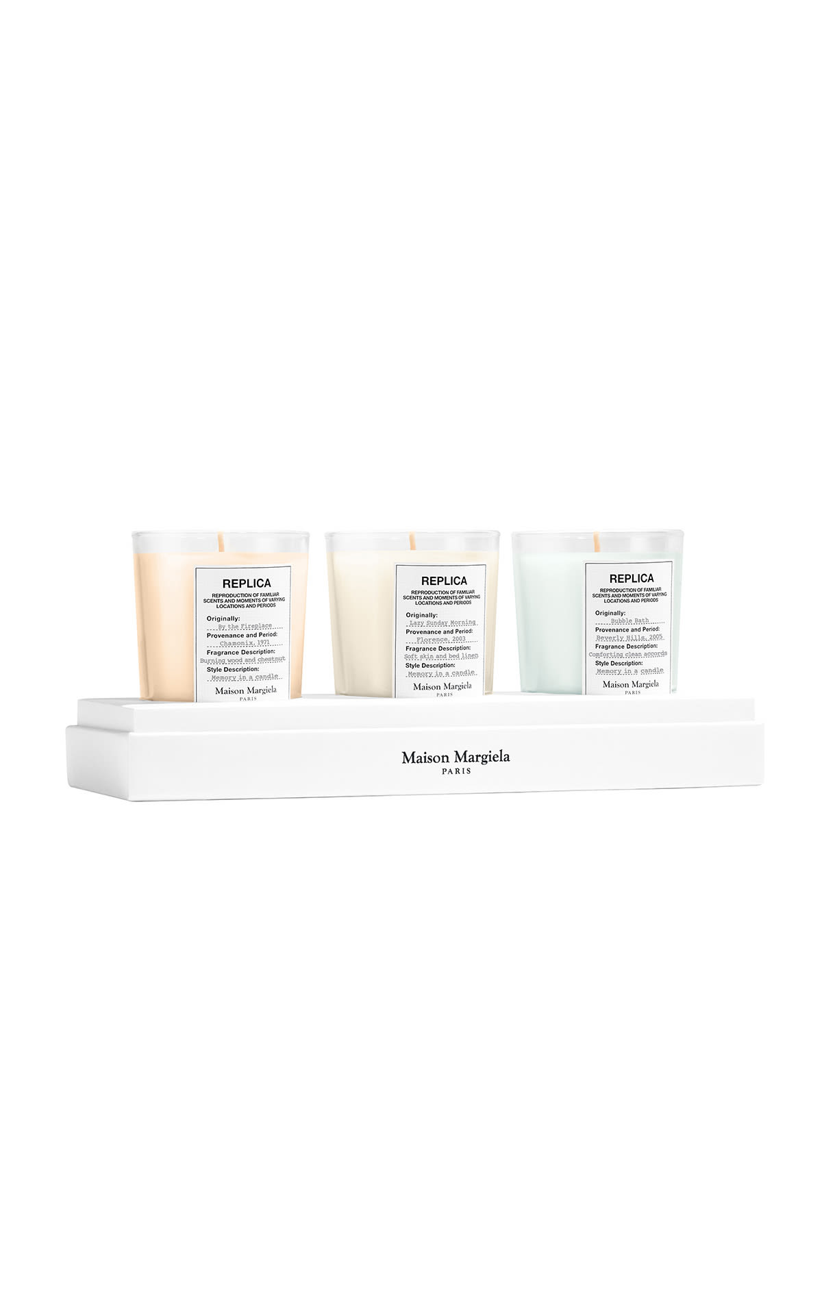 Maison Margiela Candle Trio 70g Set from Bicester Village