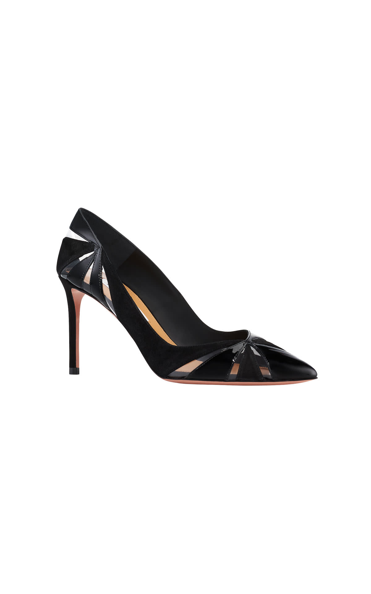 Aquazzura Puzzle pump 85 black from Bicester Village