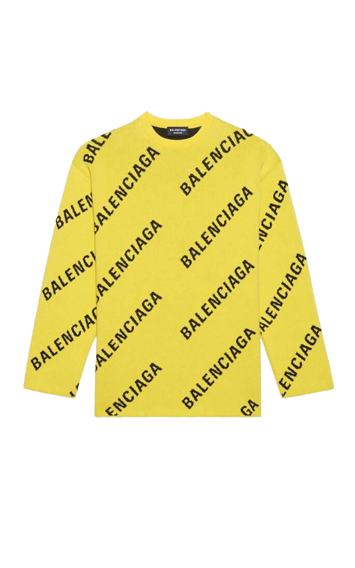 Yellow sweater Balenciaga