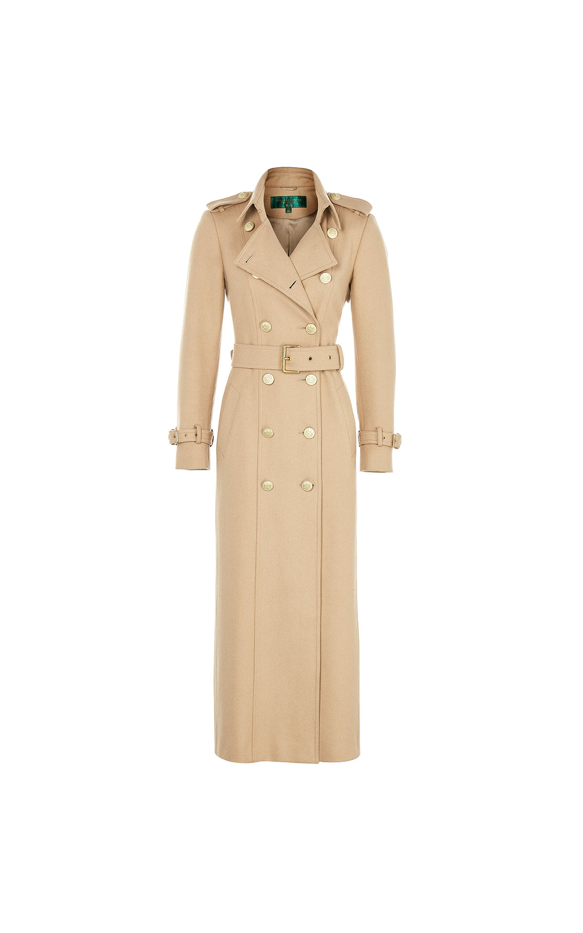 Holland Cooper Full length marlbourough trench coat camel from Bicester Village