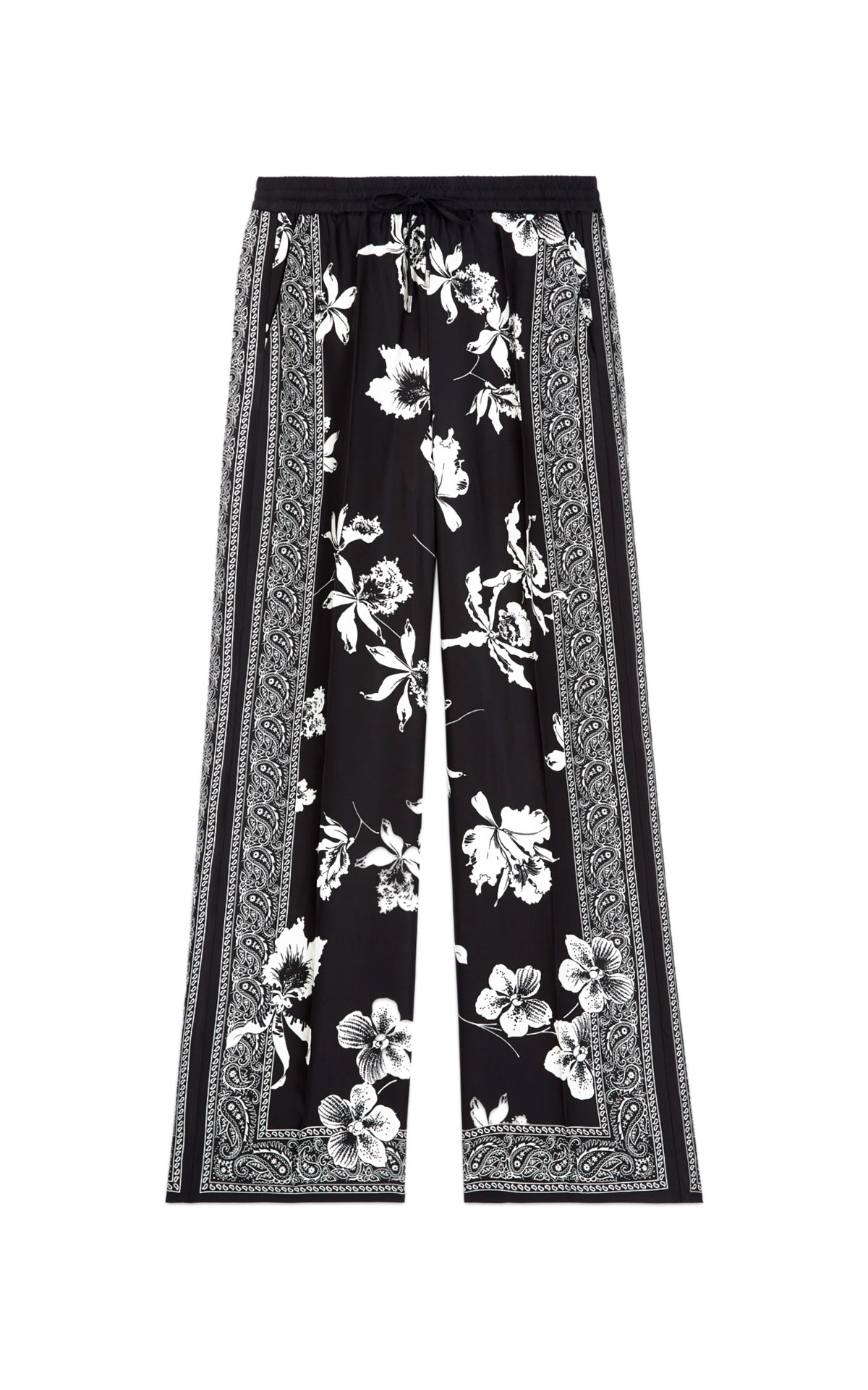 Flared printed pants The Kooples