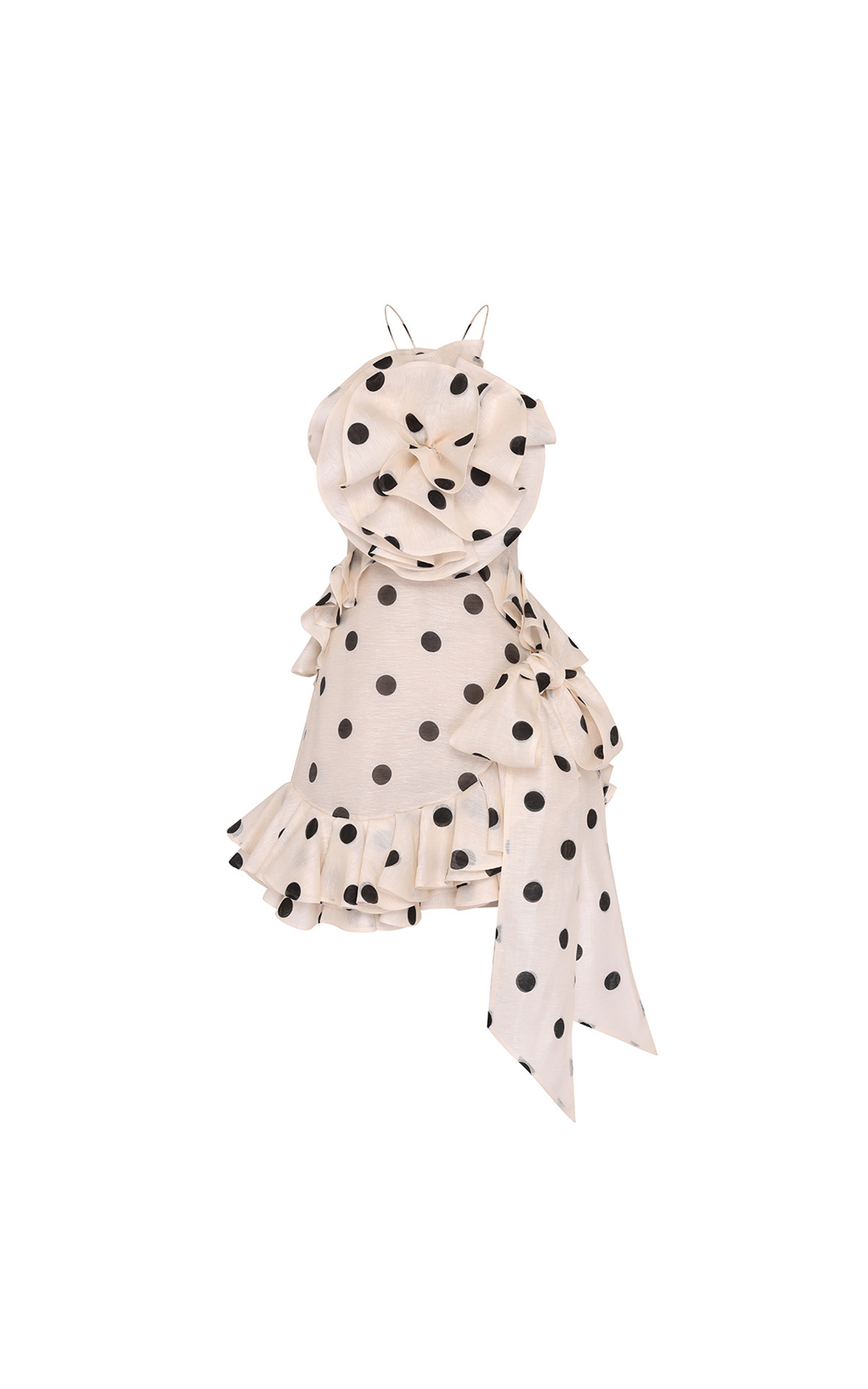 ZIMMERMANN Crush ruffle halter mini dress from Bicester Village