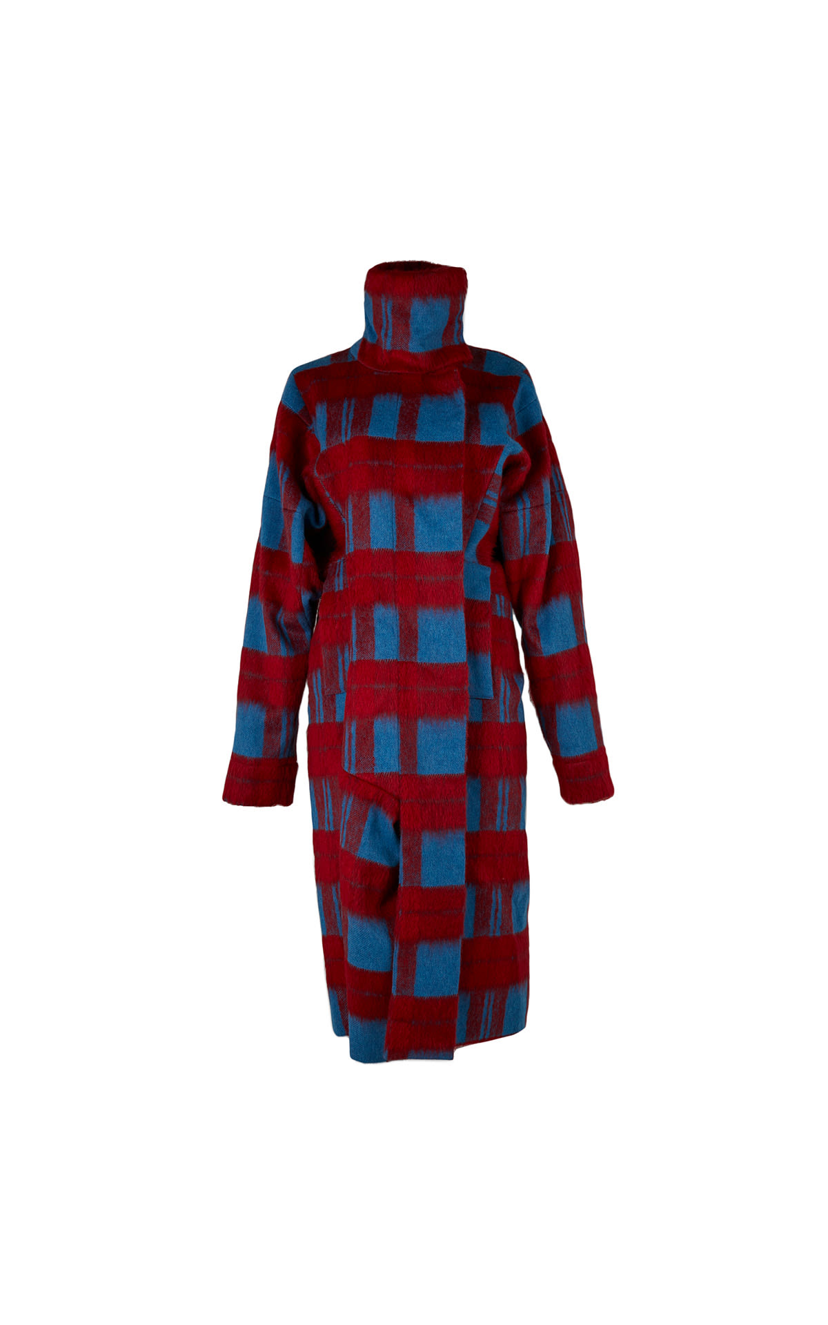 Cappotto rosso blu VIVIENNE WESTWOOD