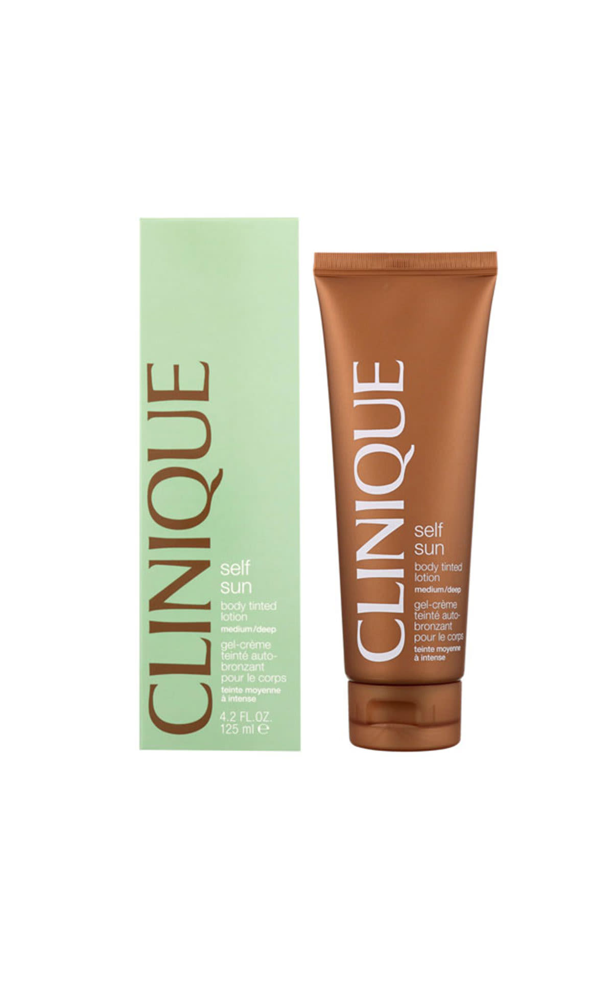 The Cosmetics Company Store Clinique Self sun body tinted lotion medium deep 125ml from Bicester Village