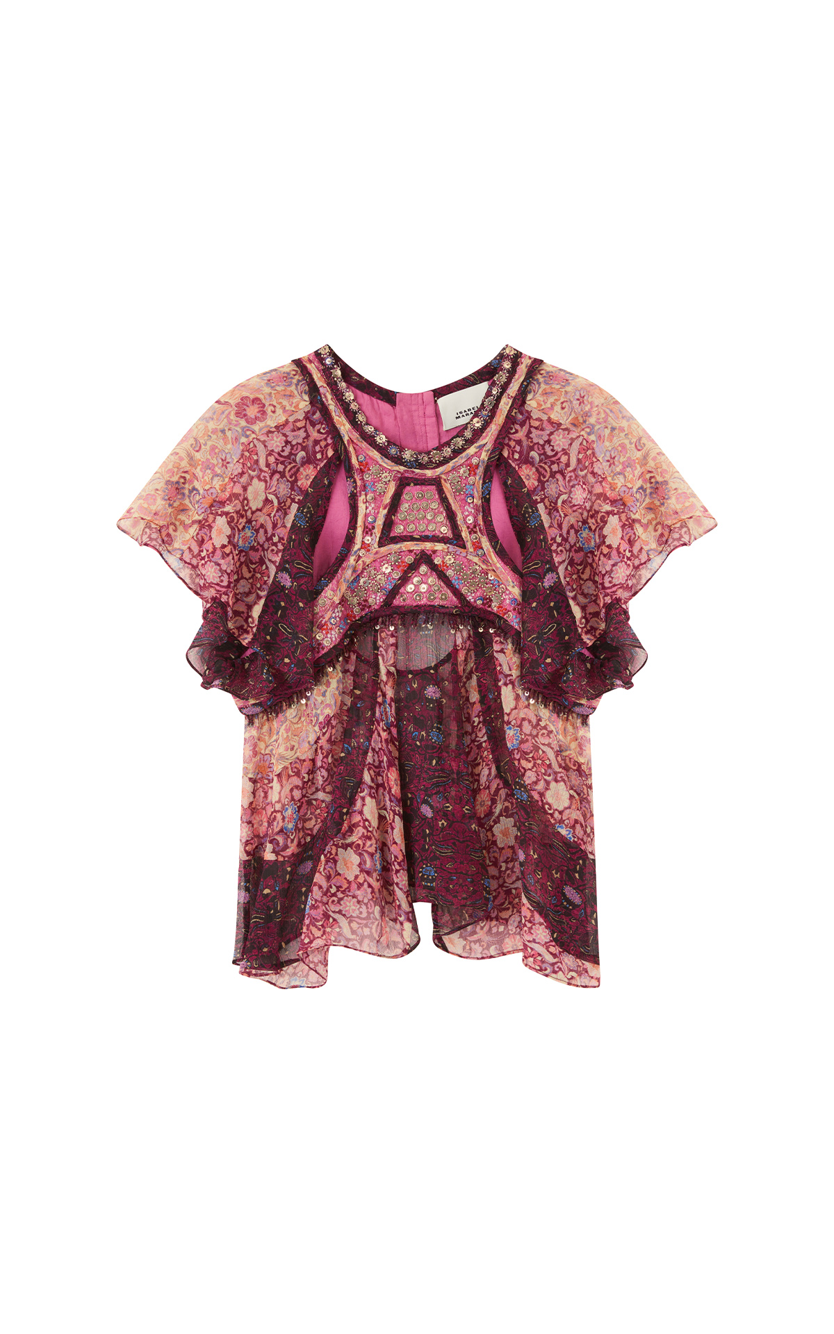 Isabel Marant Orna silk top from Bicester Village