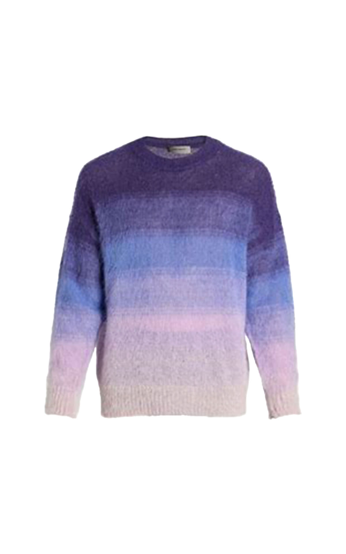 Jersey de punto cuello redondo lila Isabel Marant outlet madrid las rozas village