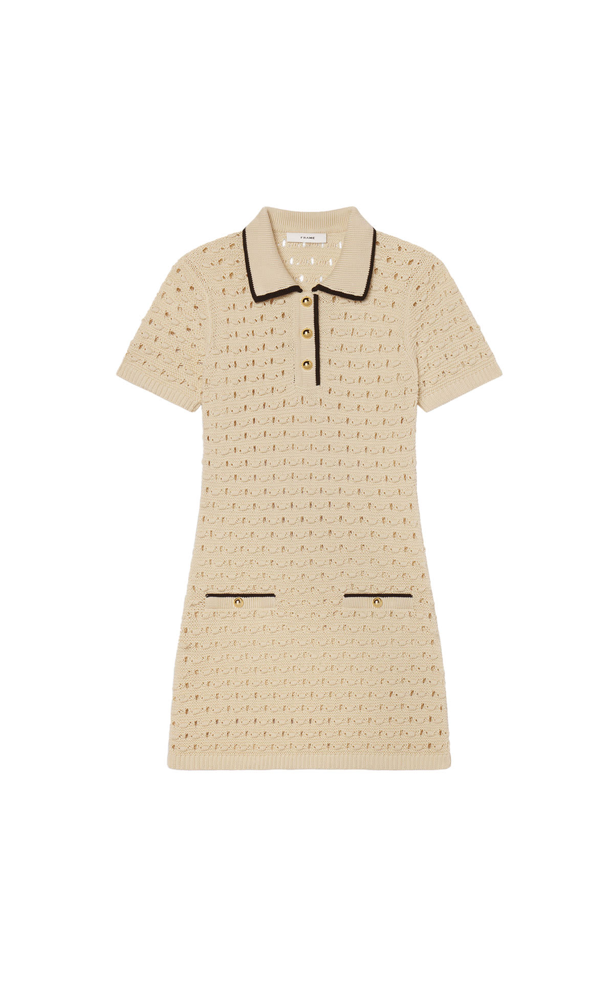 Frame The bauble dress, cream from Bicester Village