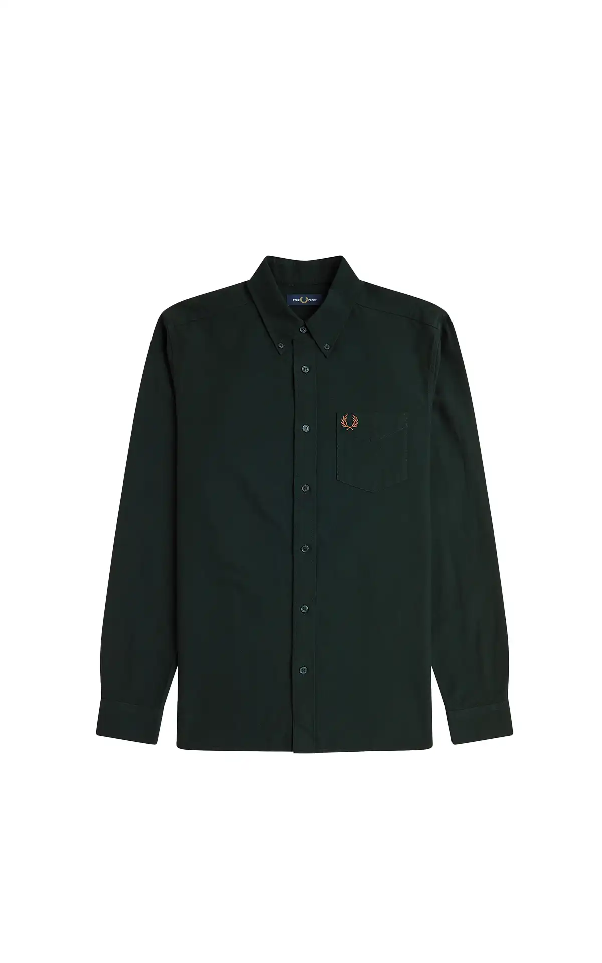 Fred Perry dark green Classic Oxford shirt La Vallée Village
