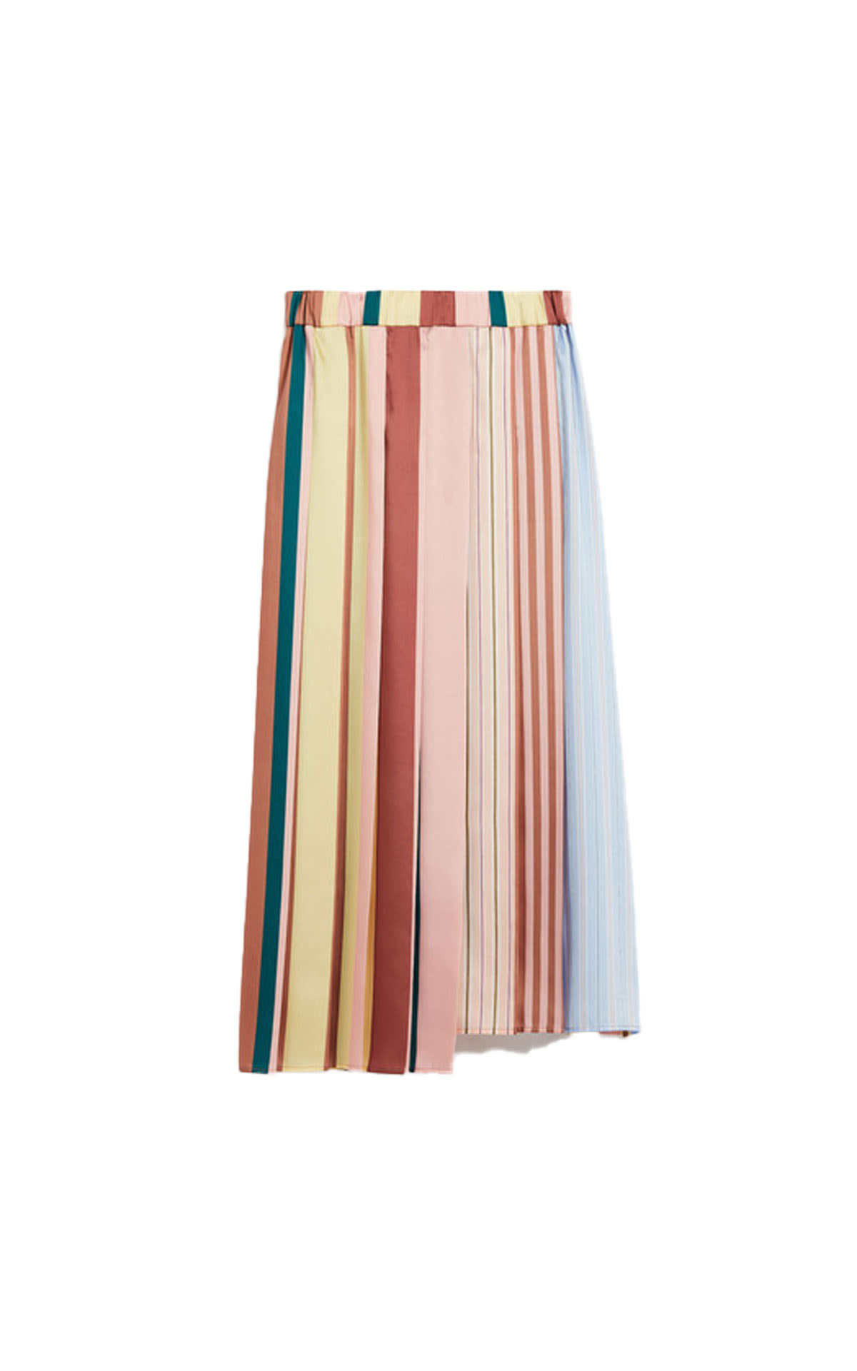 Max Mara Pleated skirt with slits from Bicester Village