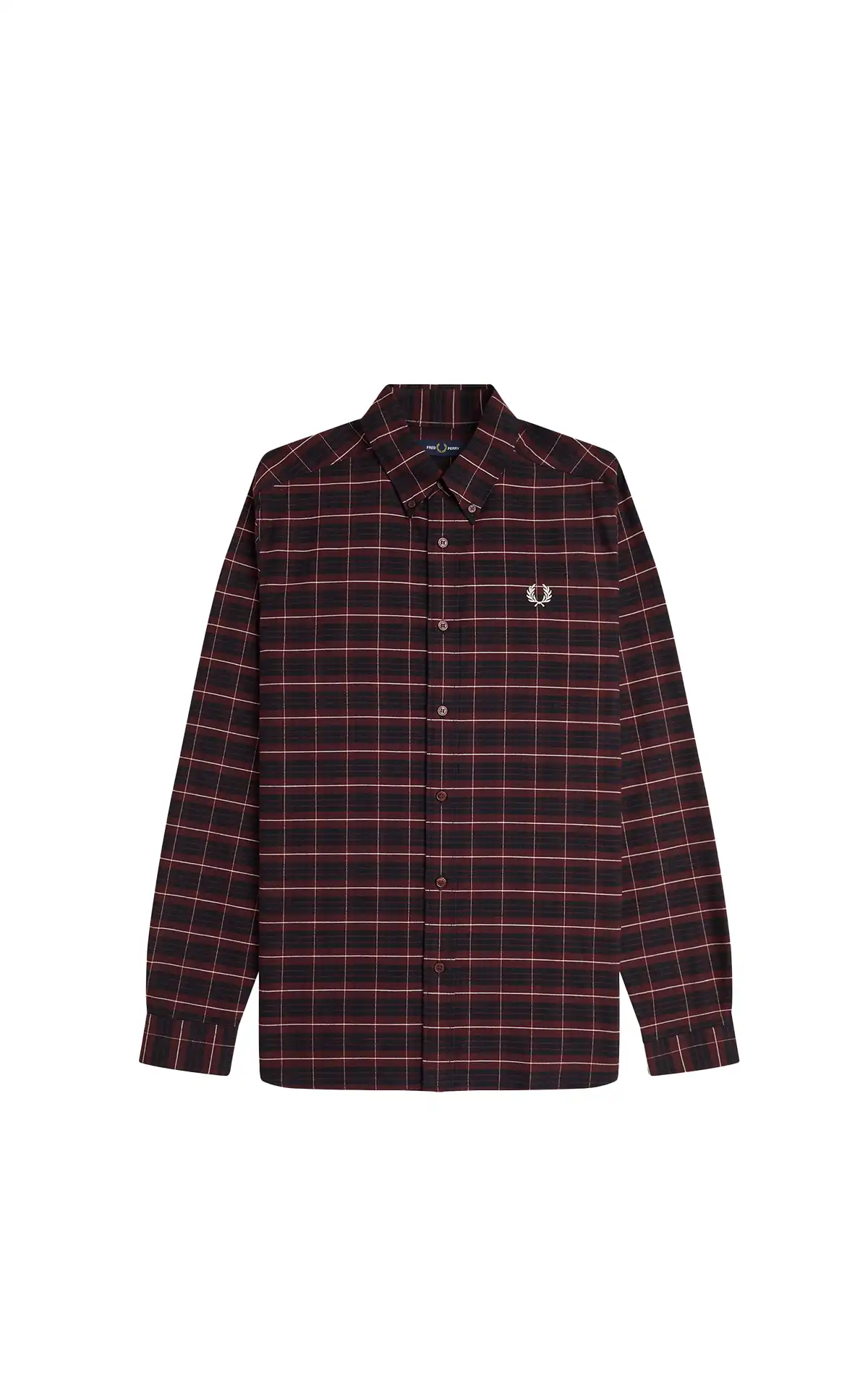Fred Perry red Tartan shirt La Vallée Village